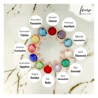 BIrth month flower birthstones 