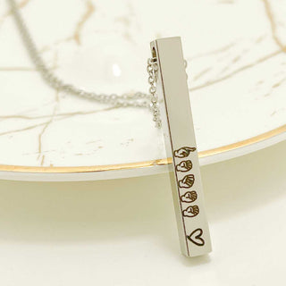 Hand Gesture Necklace