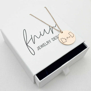 Long distance necklace