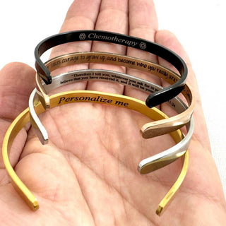Customized cuff bracelet